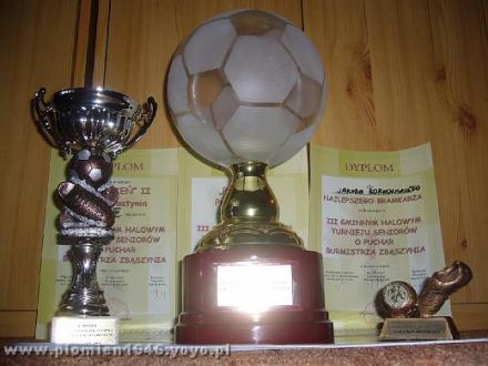 III Gminny Turniej Halowy Senior�w o Puchar Burmistrza Zb�szynia